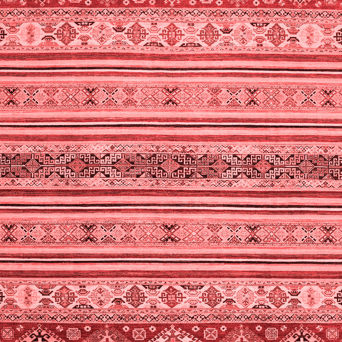 Machine Washable Abstract Red Modern Rug, wshabs2665red