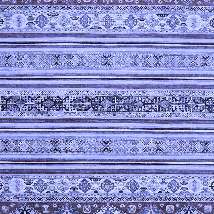 Machine Washable Abstract Blue Modern Rug, wshabs2665blu