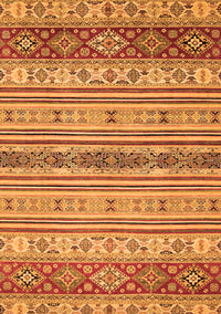 Abstract Orange Modern Rug, abs2665org