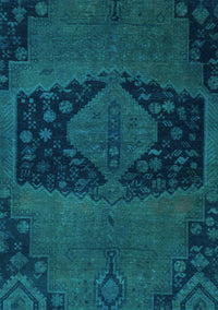 Abstract Light Blue Modern Rug, abs2666lblu