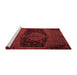 Modern Red Washable Rugs