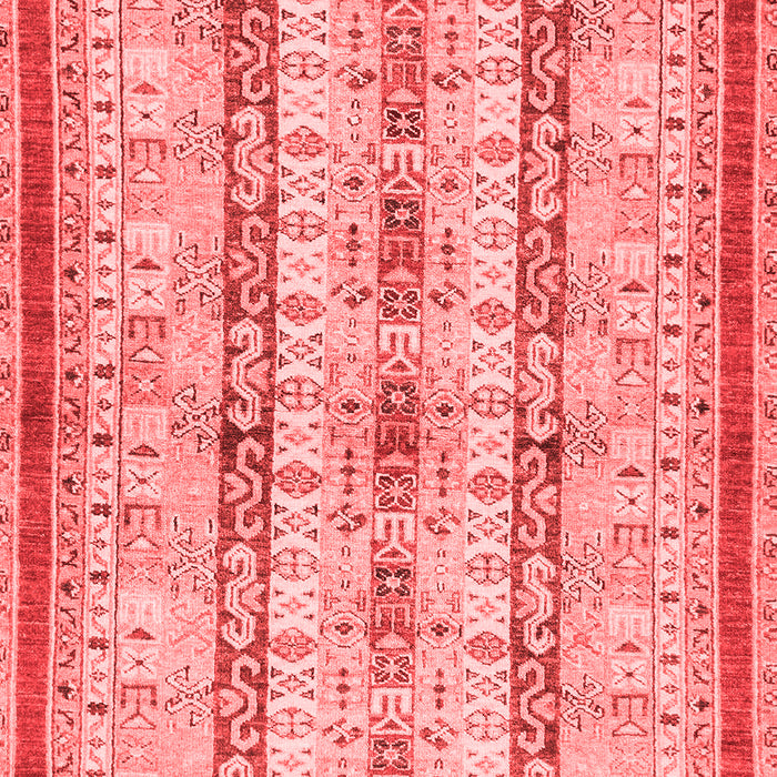 Machine Washable Abstract Red Modern Rug, wshabs2667red