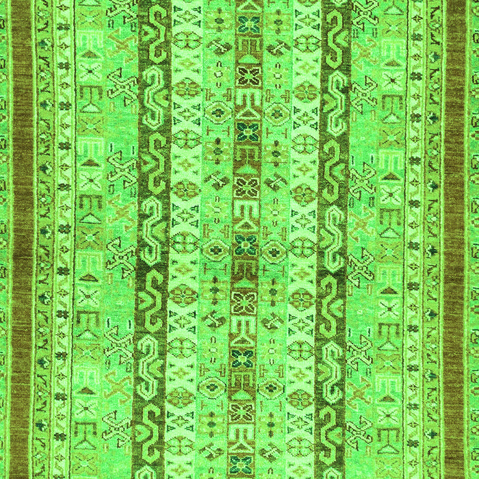 Abstract Green Modern Rug, abs2667grn