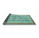 Sideview of Abstract Light Blue Modern Rug, abs2667lblu