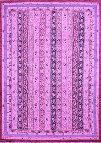 Abstract Purple Modern Rug, abs2668pur