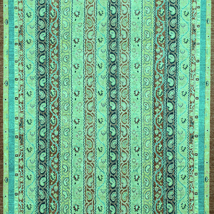Abstract Turquoise Modern Rug, abs2668turq