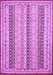 Machine Washable Abstract Purple Modern Area Rugs, wshabs2668pur