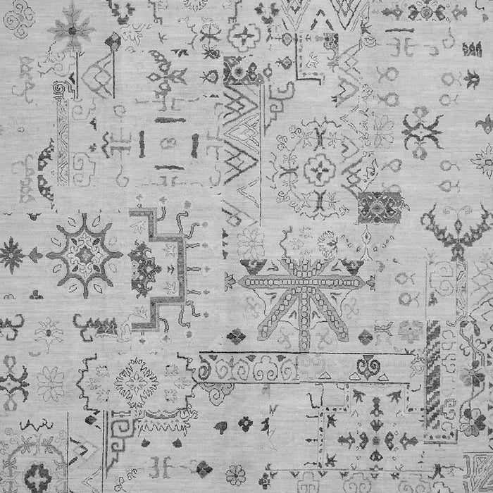 Abstract Gray Modern Rug, abs2669gry