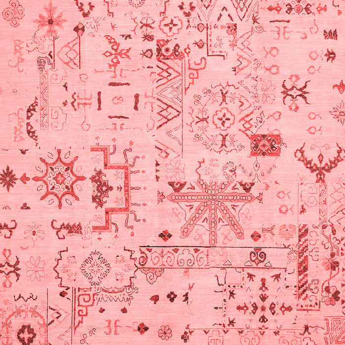 Abstract Red Modern Area Rugs