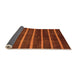 Sideview of Oriental Orange Modern Rug, abs266org