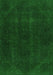 Machine Washable Persian Green Bohemian Area Rugs, wshabs2670grn