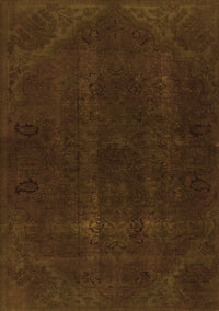 Persian Orange Bohemian Rug, abs2670org