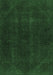 Machine Washable Persian Emerald Green Bohemian Area Rugs, wshabs2670emgrn