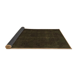 Sideview of Persian Brown Bohemian Rug, abs2670brn