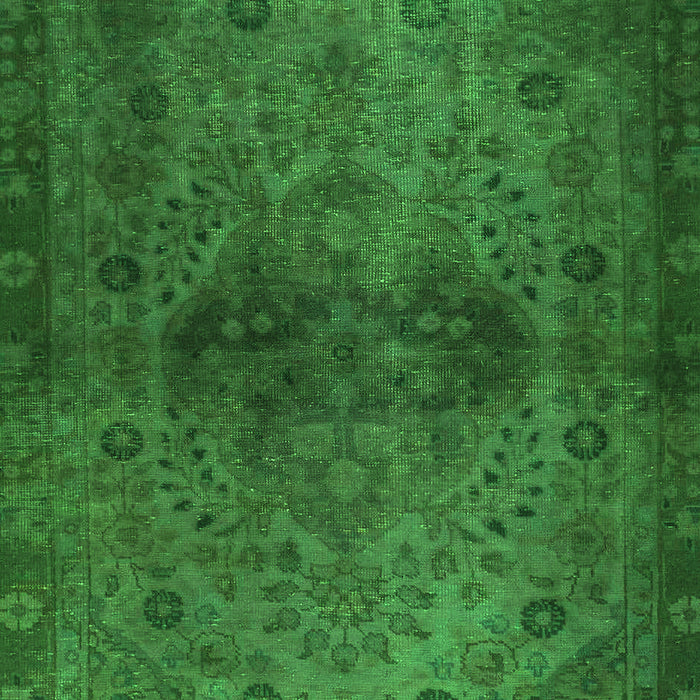 Machine Washable Abstract Green Modern Area Rugs, wshabs2671grn