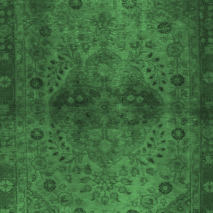 Machine Washable Abstract Emerald Green Modern Area Rugs, wshabs2671emgrn