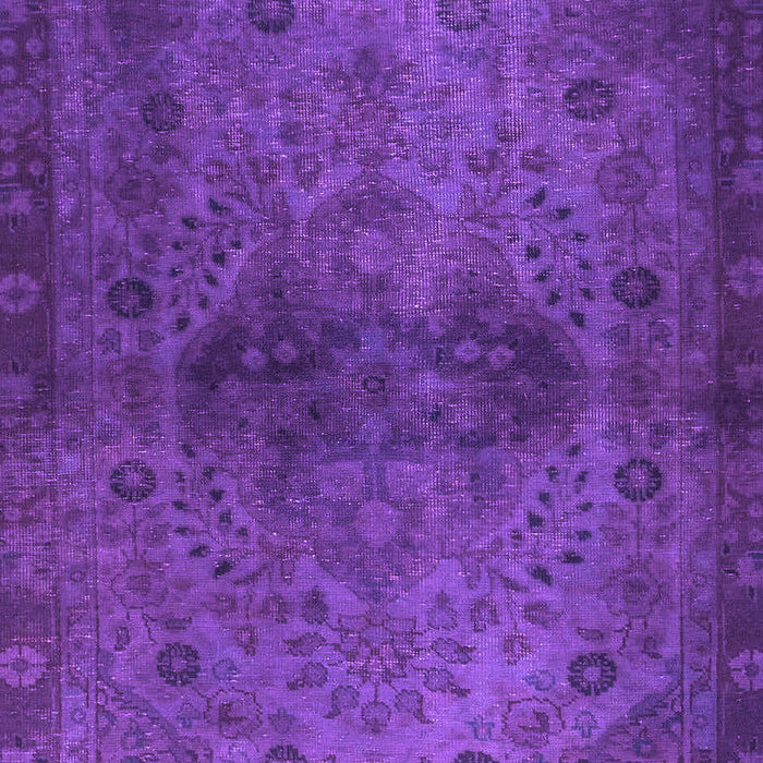 Machine Washable Abstract Purple Modern Area Rugs, wshabs2671pur