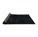 Sideview of Abstract Gunmetal Green Modern Rug, abs2672