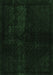 Machine Washable Abstract Emerald Green Modern Area Rugs, wshabs2672emgrn