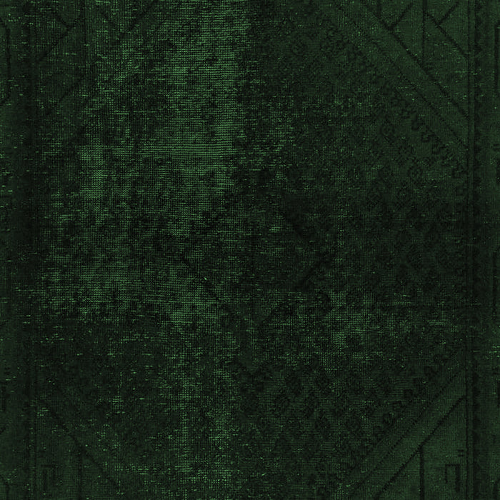 Machine Washable Abstract Emerald Green Modern Area Rugs, wshabs2672emgrn