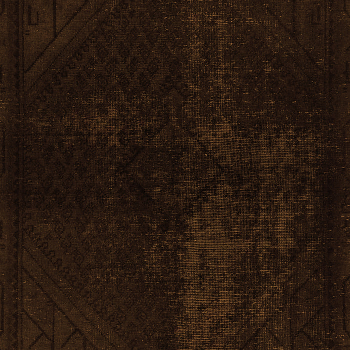 Abstract Orange Modern Rug, abs2672org