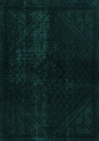 Abstract Turquoise Modern Rug, abs2672turq