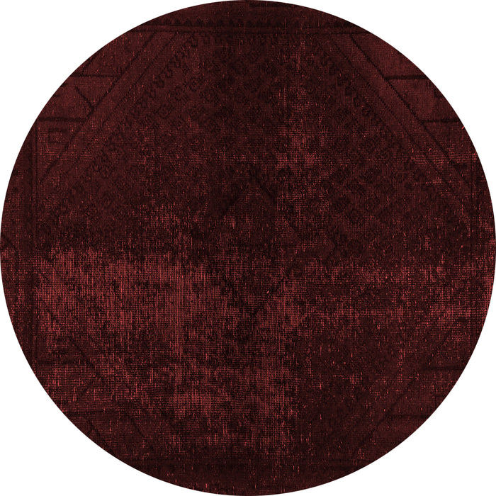 Abstract Red Modern Rug, abs2672red