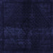 Square Abstract Blue Modern Rug, abs2672blu