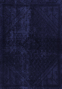 Abstract Blue Modern Rug, abs2672blu