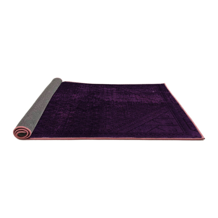 Sideview of Abstract Pink Modern Rug, abs2672pnk