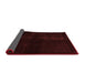 Abstract Red Modern Area Rugs