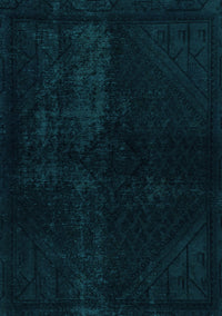 Abstract Light Blue Modern Rug, abs2672lblu