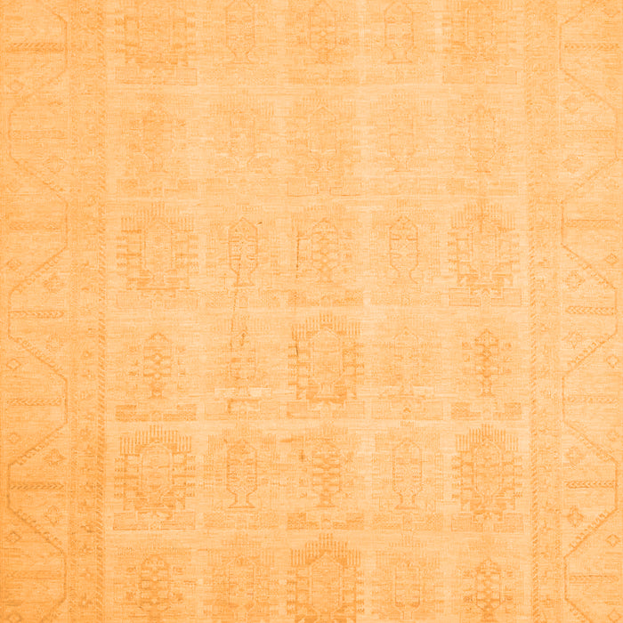 Oriental Orange Traditional Rug, abs2673org