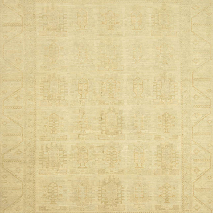 Machine Washable Abstract Chrome Gold Yellow Rug, wshabs2673