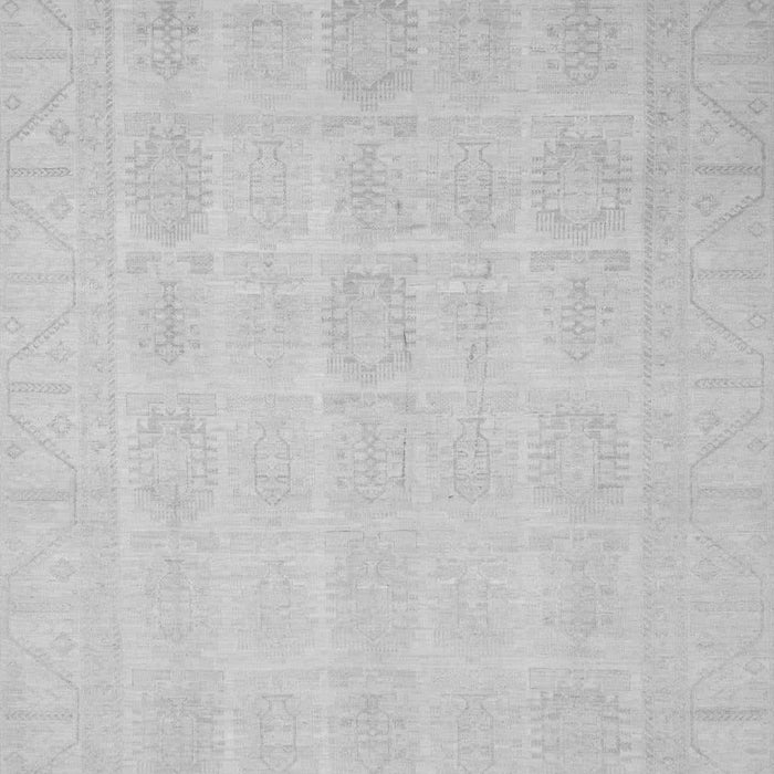 Machine Washable Oriental Gray Traditional Rug, wshabs2673gry