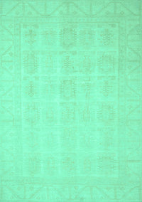 Oriental Turquoise Traditional Rug, abs2673turq