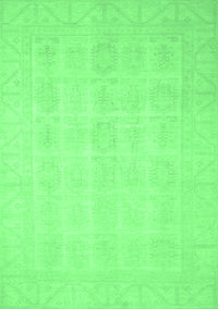 Oriental Emerald Green Traditional Rug, abs2673emgrn