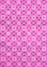 Machine Washable Abstract Pink Modern Rug, wshabs2674pnk