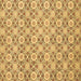 Square Abstract Brown Modern Rug, abs2674brn