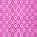 Square Machine Washable Abstract Pink Modern Rug, wshabs2674pnk