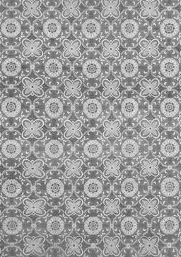 Abstract Gray Modern Rug, abs2674gry