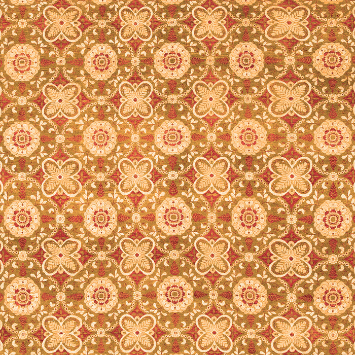 Abstract Orange Modern Rug, abs2674org