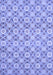 Abstract Blue Modern Rug, abs2674blu