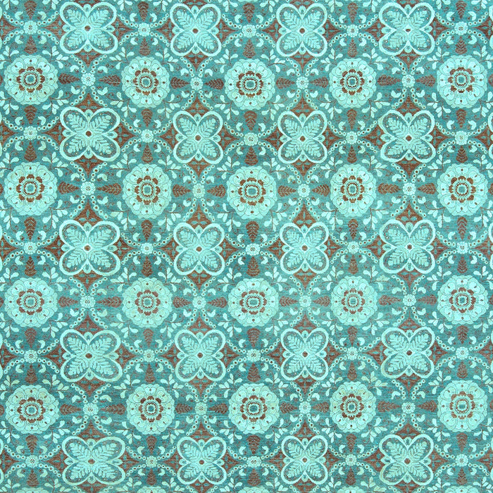 Abstract Light Blue Modern Rug, abs2674lblu
