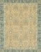 Abstract Brown Gold Oriental Rug, abs2675