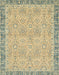 Machine Washable Abstract Brown Gold Rug, wshabs2675