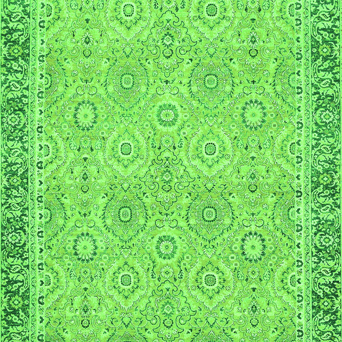Oriental Green Traditional Rug, abs2675grn