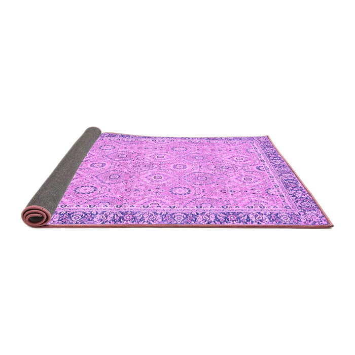 Sideview of Oriental Purple Traditional Rug, abs2675pur