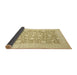 Sideview of Abstract Gold Oriental Rug, abs2676