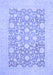 Oriental Blue Traditional Rug, abs2676blu